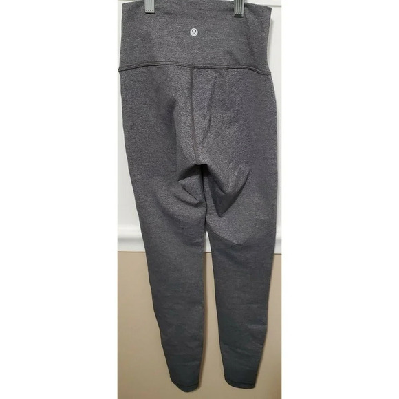 Lululemon Wunder Under Pant Hi Rise Yoga Heathered - Picture 5 of 8